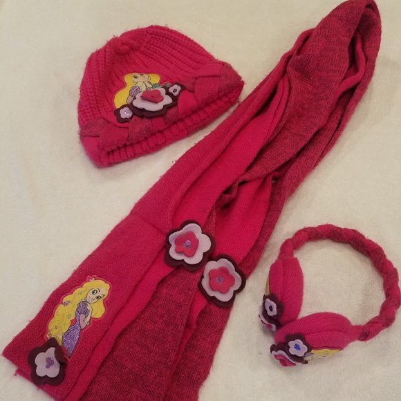 Disney Store Princess Rapunzel Girls Winter Set
